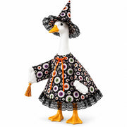 YIGETREE front view of witch outfit shows festive curb appeal