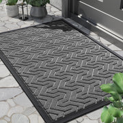 yimobra gray front mat packaging showing size and color benefits