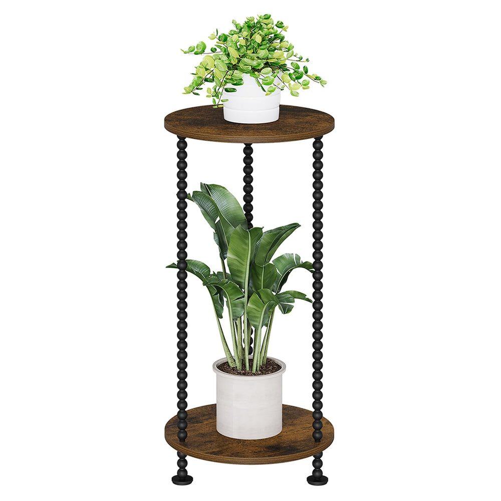 YINMIT front view showing compact corner plant stand and vertical display benefit