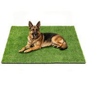 Yinoos front view of packaged artificial grass mat showing neat presentation and convenience