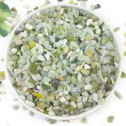 YISZM front packaging showing 10lb bag and jade pebbles, clear product view