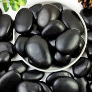 YISZM front packaging showing 5lbs black pebbles and benefits