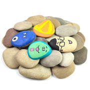 YISZM front packaging showing 15 painting stones, ready to start projects