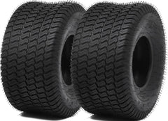 YITAMOTOR front view showing tire profile and even turf contact for protection