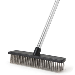 Yocada brush front view showing durable head and long-handle for efficient cleaning