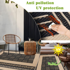 YONILE edge and reversible pattern detail offering two looks and versatile use