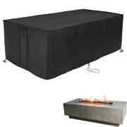 Youlvy front view of fire pit cover showing full protection and weather resistance
