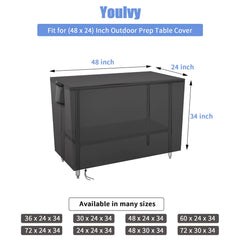 Youlvy side vent and handle visible for ventilation and easy use