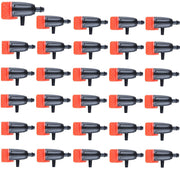 Yulaiyoen pack front view showing 30 adjustable drippers and easy installation benefit