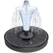 Yzert front view of blooming-flower fountain showing elegant design and attraction