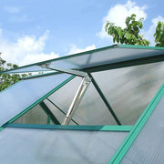 Yziixi front view of vent opener showing compact weather-resistant body and clamp benefit