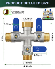 ZaakWang close-up of valve detail highlighting precision cast brass durability