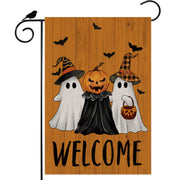ZAEW ghost bat front view showing bold Halloween graphic and curb appeal