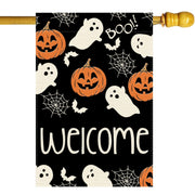 ZAEW flag front view showing ghost design and high visibility