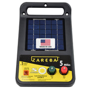 Zareba front panel showing controls and easy readout for quick setup