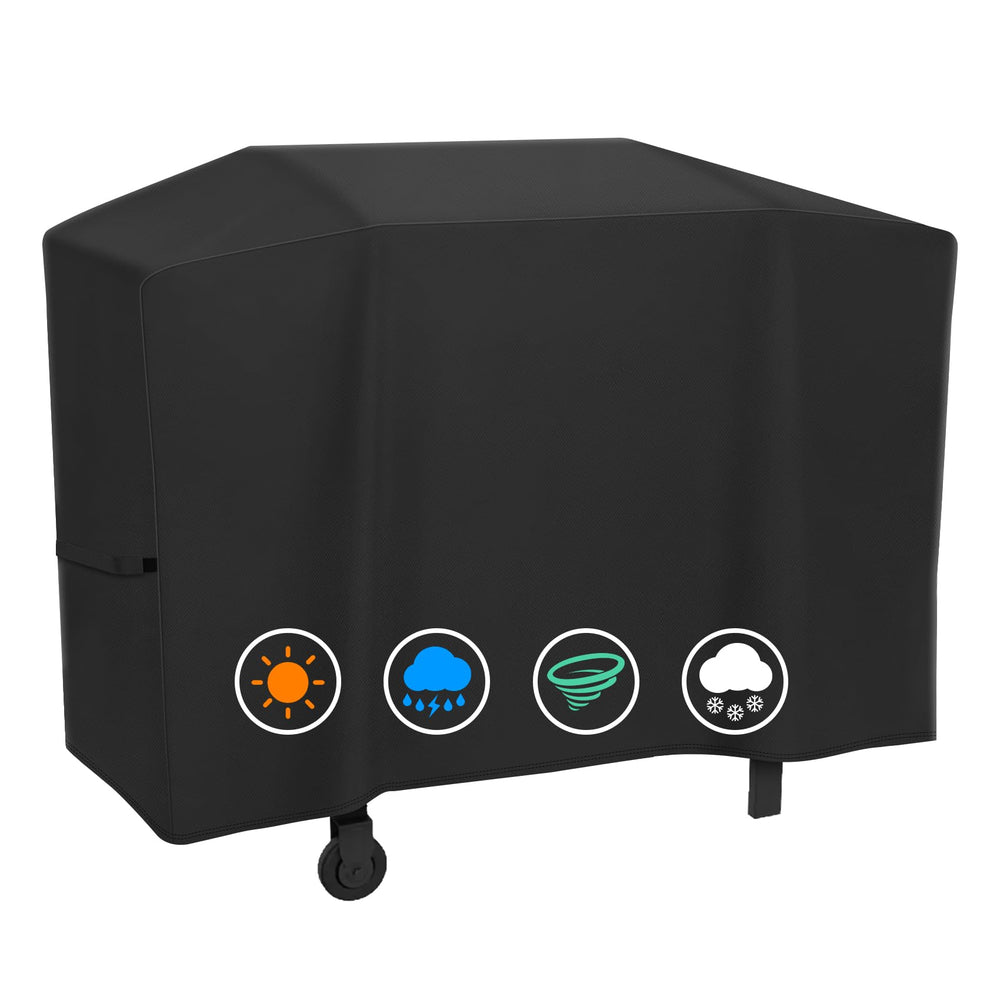 ZBXFCSH front view cover protecting Blackstone griddle and reducing weather damage