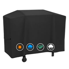ZBXFCSH front view cover protecting Blackstone griddle and reducing weather damage