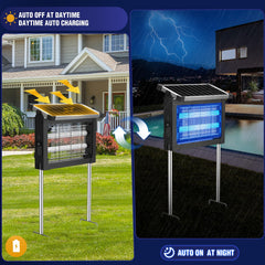 zechuan adjustable solar panel angled toward sun with cable, maximizing daytime charging efficiency