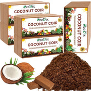 ZeeDix front packaging showing ten coco coir bricks and product benefit