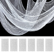 ZeeDix front view of six white creepy cloth pack showing coverage and contents