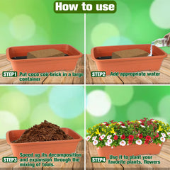 ZeeDix being used to pot a plant showing lightweight mix benefit