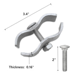 Zentriqlla close-up of galvanized finish highlighting rust resistance and durable coating