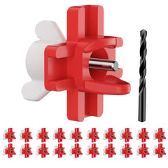 ZenxyHoC front packaging showing 20 red nipples and included drill bit benefits cleaner coop