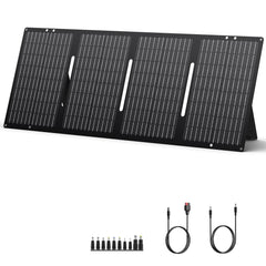 ZeroKor folded panel front view showing compact portability and easy storage