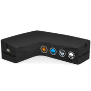 Zettum left-facing cover front view showing full fit and protection