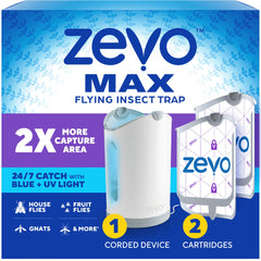 ZEVO MAX front view plugged in showing coverage benefit