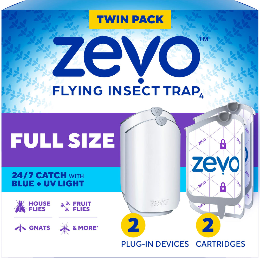 ZEVO front view showing plug-in trap and compact design for discreet control