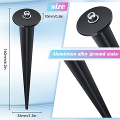 Zhengmy close-up of fluted aluminum shaft showing soil grip advantage