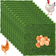 Zhengmy front view of 12 green nesting pads showing pack contents and convenience