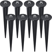 Zhengmy front pack of eight metal ground stakes showing complete kit benefits