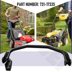 ZIZIWEI handle installed on mower showing restored control benefit