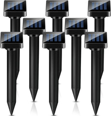 ZLieatmp front view of eight waterproof ultrasonic spikes showing compact design and coverage