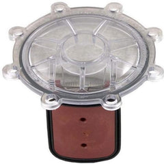 Zodiac 7056 cover and flapper assembly front view showing fit and durable sealing
