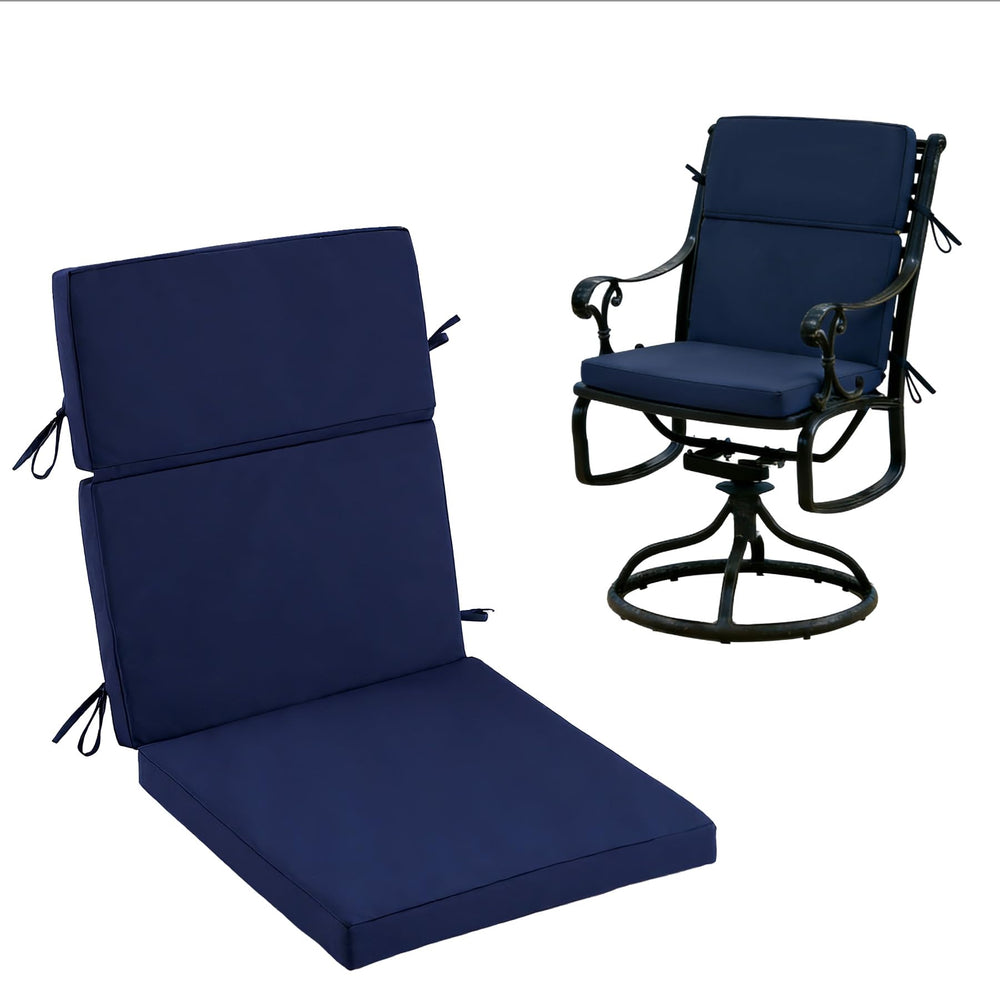 Zonamat front view full cushion shows fit and shape for chairs
