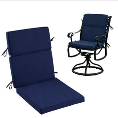 Zonamat front view full cushion shows fit and shape for chairs