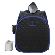 ZONEMEL front view showing tent and entrance, highlights quick setup benefit