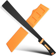 ZOOM.LZ billhook machete front view showing full 20-inch blade for powerful cutting