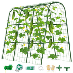 ZPMOCKAQ trellis front view showing arch and stable support
