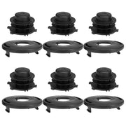 Zreneyfex front view of spools and covers showing complete replacement set benefit