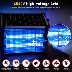Zwiran electrical grid closeup highlighting 4500V power for efficient elimination