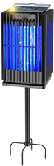 Zwiran front view with ground bracket showing stable placement benefit