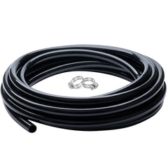 ZY-hosetube coiled 10 ft vinyl tubing showing compact storage and portability