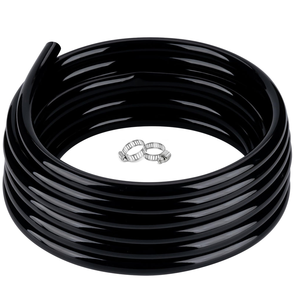 ZY-hosetube front packaging showing tube coil and included clamps for quick installation benefit