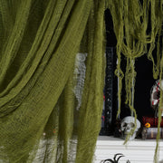 ZYP front view of large green creepy cloth showing full sheet benefit coverage