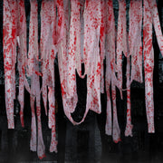 ZYP full roll bloody gauze showing length and continuous coverage benefit