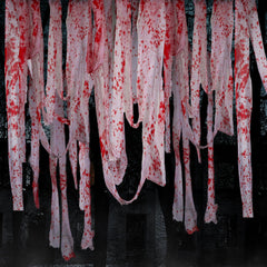 ZYP full roll bloody gauze showing length and continuous coverage benefit
